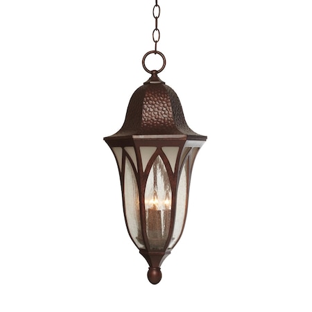 Designers Fountain Berkshire 4-Light Burnished Antique Copper Outdoor Hanging Pendant 20634-BAC